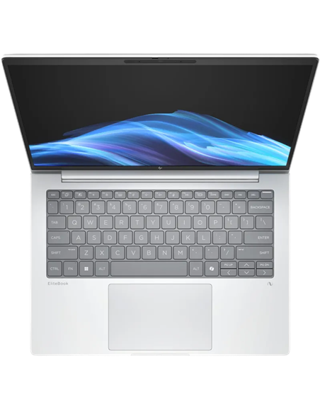 Ноутбук для бизнеса 14" HP EliteBook 8 G1i 14, Glacier Silver, Intel Core Ultra 5 228V, 32Гб/512Гб, FreeDOS