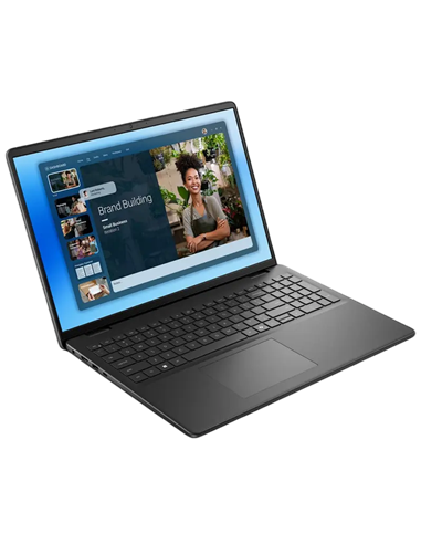 Ноутбук для бизнеса 16" DELL 16 DC16250, Carbon Black, Intel Core 5 120U, 16Гб/512Гб, Linux Ubuntu