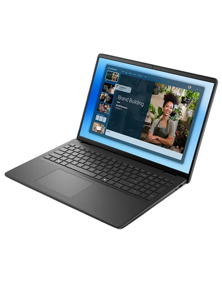 Laptop Business 16" DELL 16 DC16250, Carbon Black, Intel Core 5 120U, 16GB/512GB, Linux Ubuntu