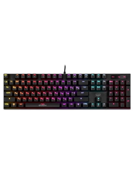 Tastatură SVEN KB-G8900, Cu fir, Negru