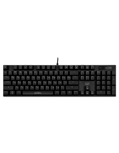 Клавиатура SVEN KB-G8900, Проводное, Чёрный