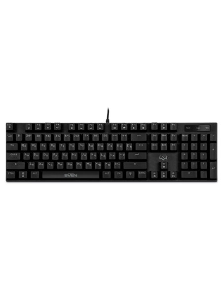 Tastatură SVEN KB-G8900, Cu fir, Negru