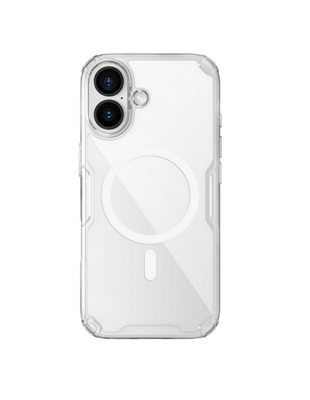 Чехол Nillkin Nature Pro Magnetic для Apple iPhone 17, Прозрачный