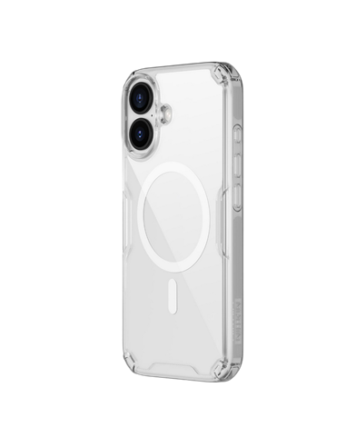 Чехол Nillkin Nature Pro Magnetic для Apple iPhone 17, Прозрачный