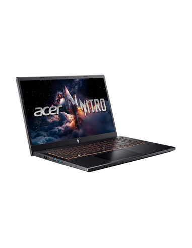 Игровой ноутбук 15,6" Acer Nitro V15 ANV15-52, Obsidian Black, Intel Core 5 210H, 16Гб/512Гб, Linux eShell