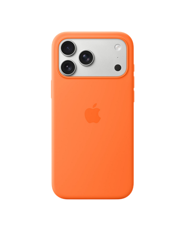 Чехол Apple iPhone 17 Pro Max Silicone Case with MagSafe, Оранжевый
