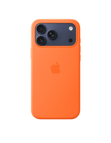 Husă Apple iPhone 17 Pro Max Silicone Case with MagSafe, Portocaliu