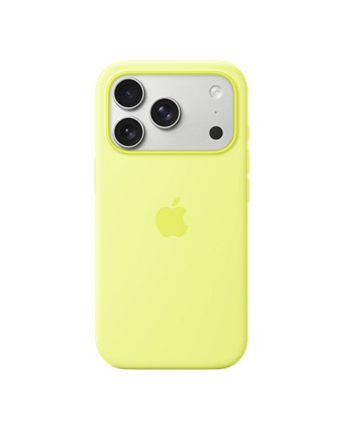 Husă Apple iPhone 17 Pro Silicone Case with MagSafe, Neon Yellow