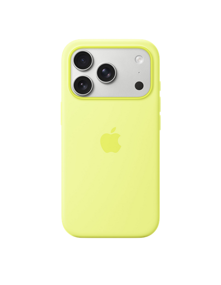 Husă Apple iPhone 17 Pro Silicone Case with MagSafe, Neon Yellow