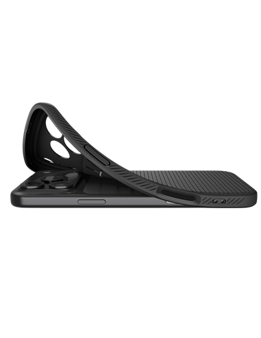 Чехол Spigen Liquid Air для Apple iPhone 17 Pro, Матовый черный