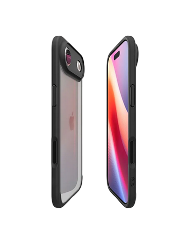 Husă Spigen Ultra Hybrid pentru Apple iPhone Air, Negru mat