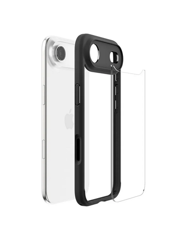 Husă Spigen Ultra Hybrid pentru Apple iPhone Air, Negru mat
