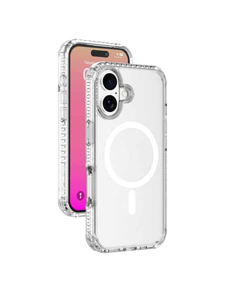 Чехол Cellularline Ultra Strong Mag для Apple iPhone 17, Прозрачный