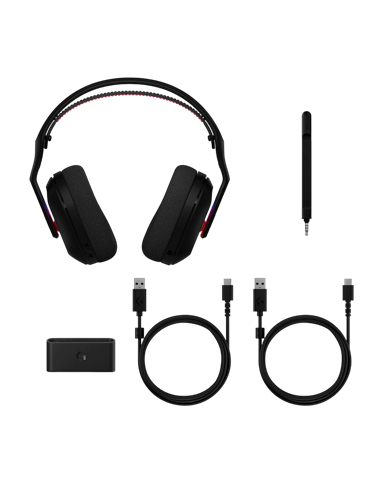 Игровая Гарнитура Logitech G ASTRO A20 X Lightspeed, Беспроводной/Проводной, Чёрный