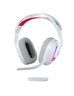 Căști gaming Logitech G ASTRO A20 X Lightspeed, Fără fir/Cu fir, Alb