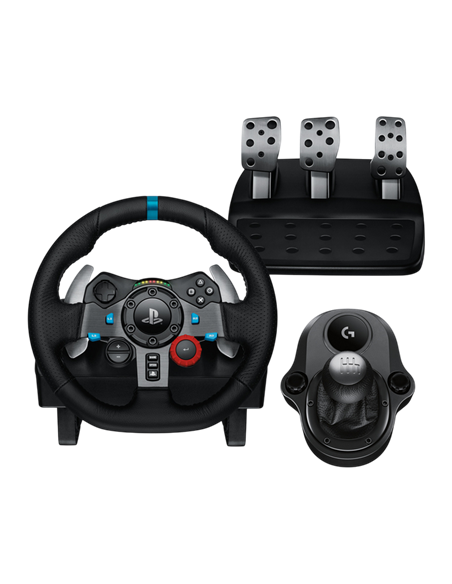 Volan Gaming Logitech G29 + Driving Force Shifter, Negru