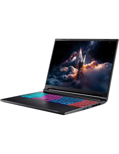Игровой ноутбук 16" Acer Nitro V 16S AI ANV16S-41, Obsidian Black, AMD Ryzen 7 260, 16Гб/512Гб, Linux eShell