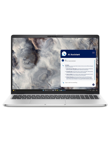 Ноутбук для бизнеса 16" DELL Pro 16 Plus PB16250, Серебристый, Intel Core Ultra 7 268V, 32Гб/512Гб, Windows 11 Pro