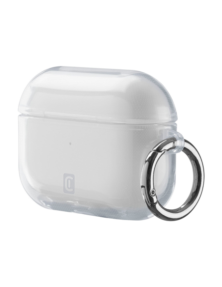 Чехол для Airpods Cellularline Clear - Apple AirPods Pro 3, Прозрачный