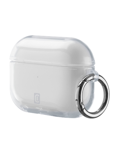 Чехол для Airpods Cellularline Clear - Apple AirPods Pro 3, Прозрачный