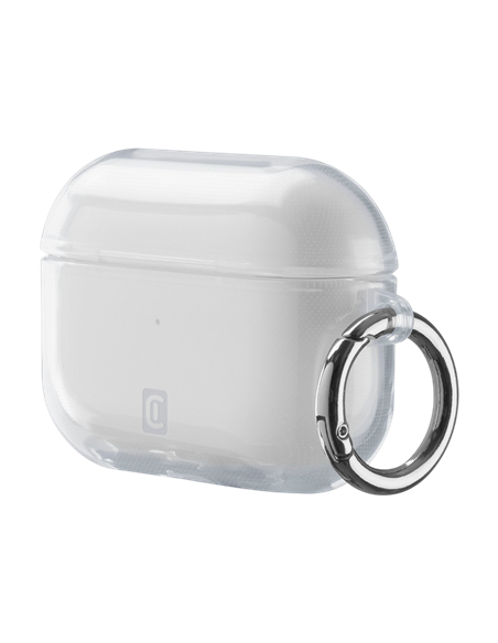 Чехол для Airpods Cellularline Clear - Apple AirPods Pro 3, Прозрачный