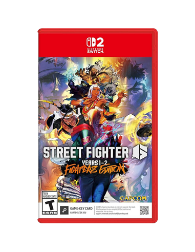 Capcom Street Fighter 6: Year 1-2 Fighters Edition, Борьба, Nintendo Switch 2, Картридж
