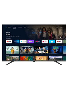 50" QLED SMART TV OZON U50QN8500S, 3840x2160 4K UHD, Google TV, Negru 2