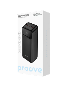 Acumulator extern Proove Illuminator 2, 30000mAh, Negru 2