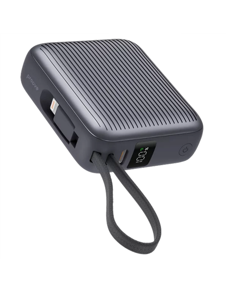 Acumulator extern Proove Moon Rock, 10000mAh, Gri