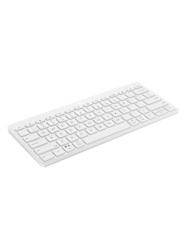 Клавиатура HP 350 Compact Multi-Device, Беспроводное, Белый