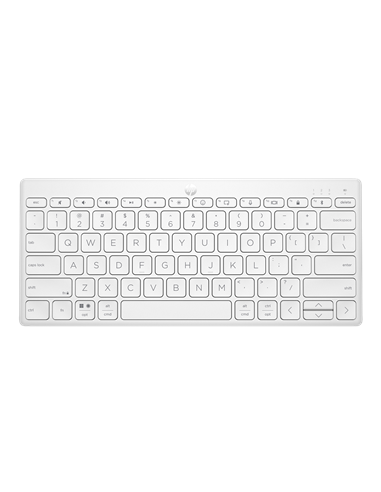 Tastatură HP 350 Compact Multi-Device, Fără fir, Alb