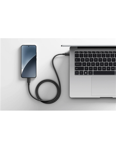 Кабель для зарядки и передачи данных Xiaomi BHR087KGL, USB Type-C/USB Type-C, 1м, Черный
