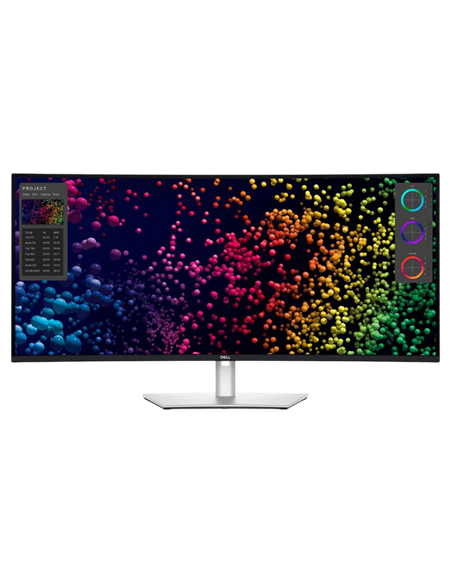 40" Monitor DELL U4025QW, IPS 5120 x 2160 (5K2K), Argintiu