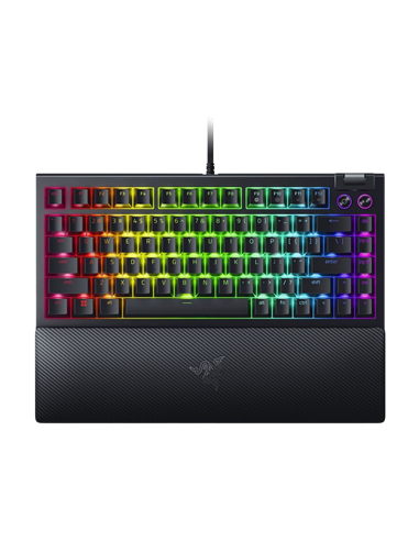 Клавиатура Razer BlackWidow V4 75%, Проводное, Чёрный