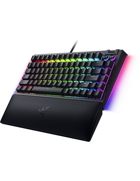 Tastatură Razer BlackWidow V4 75%, Cu fir, Negru