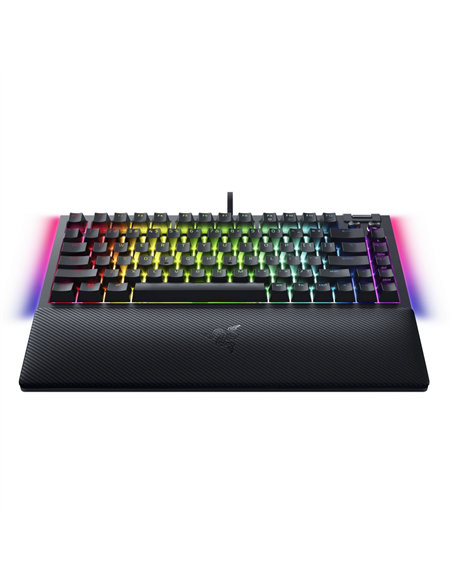 Клавиатура Razer BlackWidow V4 75%, Проводное, Чёрный