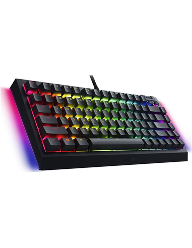 Tastatură Razer BlackWidow V4 75%, Cu fir, Negru