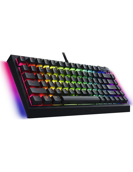 Tastatură Razer BlackWidow V4 75%, Cu fir, Negru