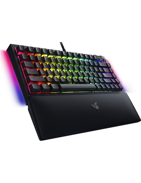 Tastatură Razer BlackWidow V4 75%, Cu fir, Negru