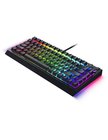 Клавиатура Razer BlackWidow V4 75%, Проводное, Чёрный