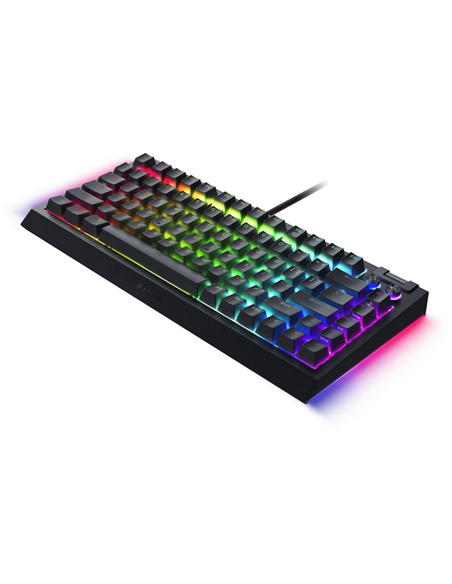Клавиатура Razer BlackWidow V4 75%, Проводное, Чёрный