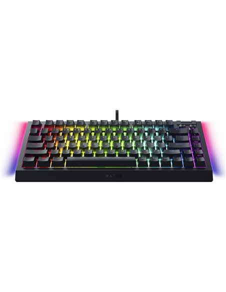 Tastatură Razer BlackWidow V4 75%, Cu fir, Negru