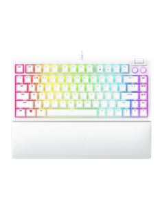 Tastatură Razer BlackWidow V4 75%, Cu fir, Alb