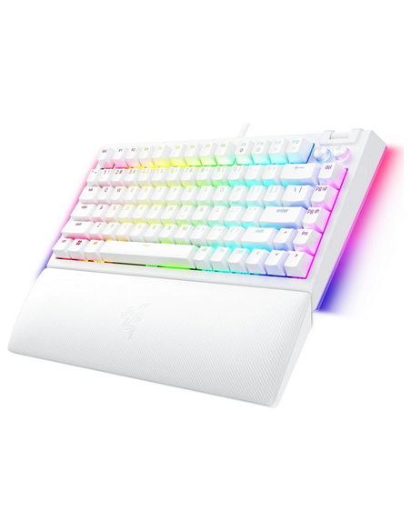 Клавиатура Razer BlackWidow V4 75%, Проводное, Белый