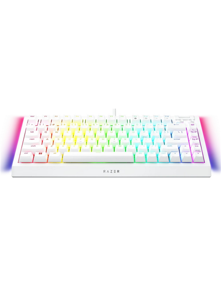 Клавиатура Razer BlackWidow V4 75%, Проводное, Белый