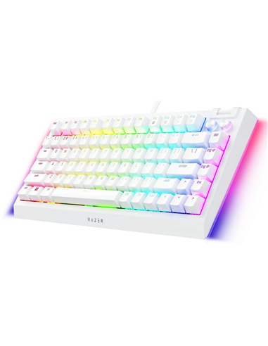Tastatură Razer BlackWidow V4 75%, Cu fir, Alb