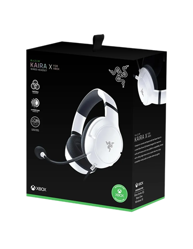 Căști gaming Razer Kaira for Xbox, Fără fir, Alb