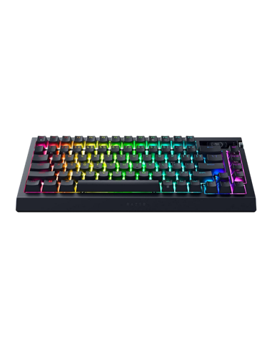 Клавиатура Razer BlackWidow V4 Pro 75%, Проводное / беспроводное, Чёрный