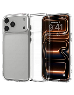 Husă Spigen Ultra Hybrid pentru Apple iPhone 17 Pro, Crystal Clear
