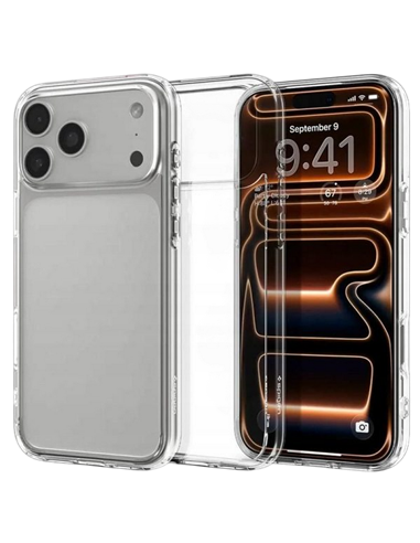 Чехол Spigen Ultra Hybrid для Apple iPhone 17 Pro, Crystal Clear